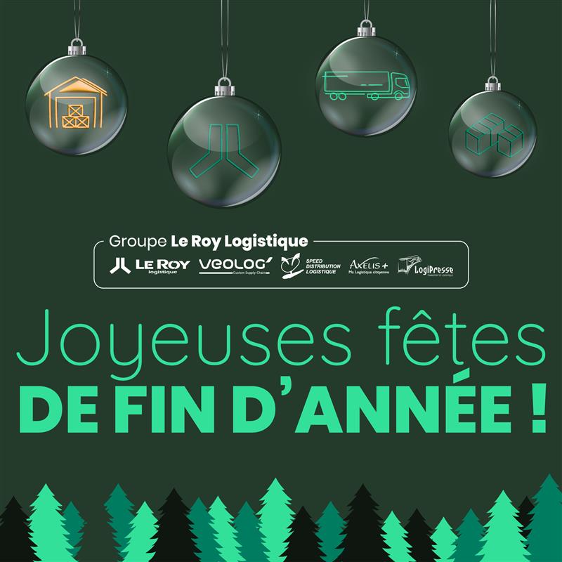 Fêtes fin année - Le Roy Logistique